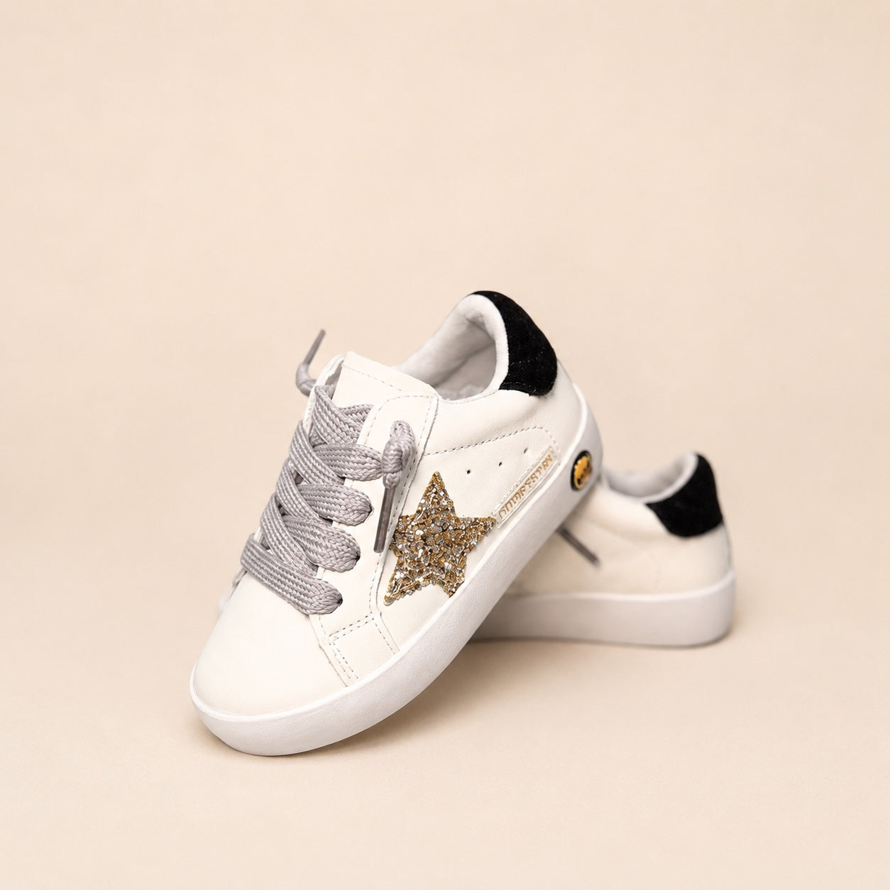 (PREORDER) - Champagne Sparkle Sneaker